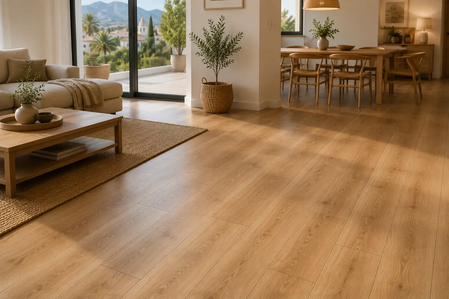 Flooring — Laminate & parquet